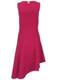 Luxe Scuba High Low Dress Vivacious