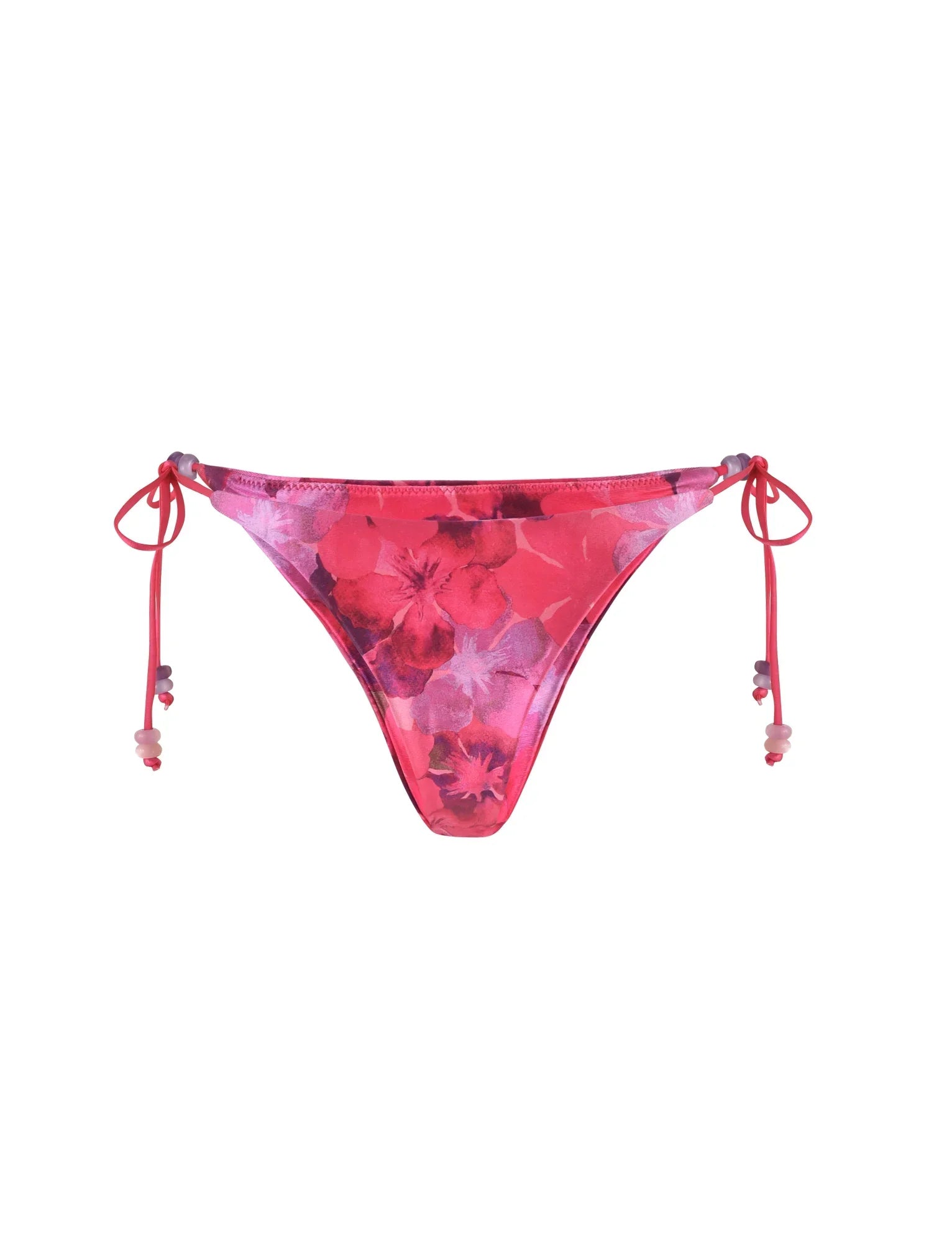 FINLEA BIKINI BOTTOM PINK HIBISCUS