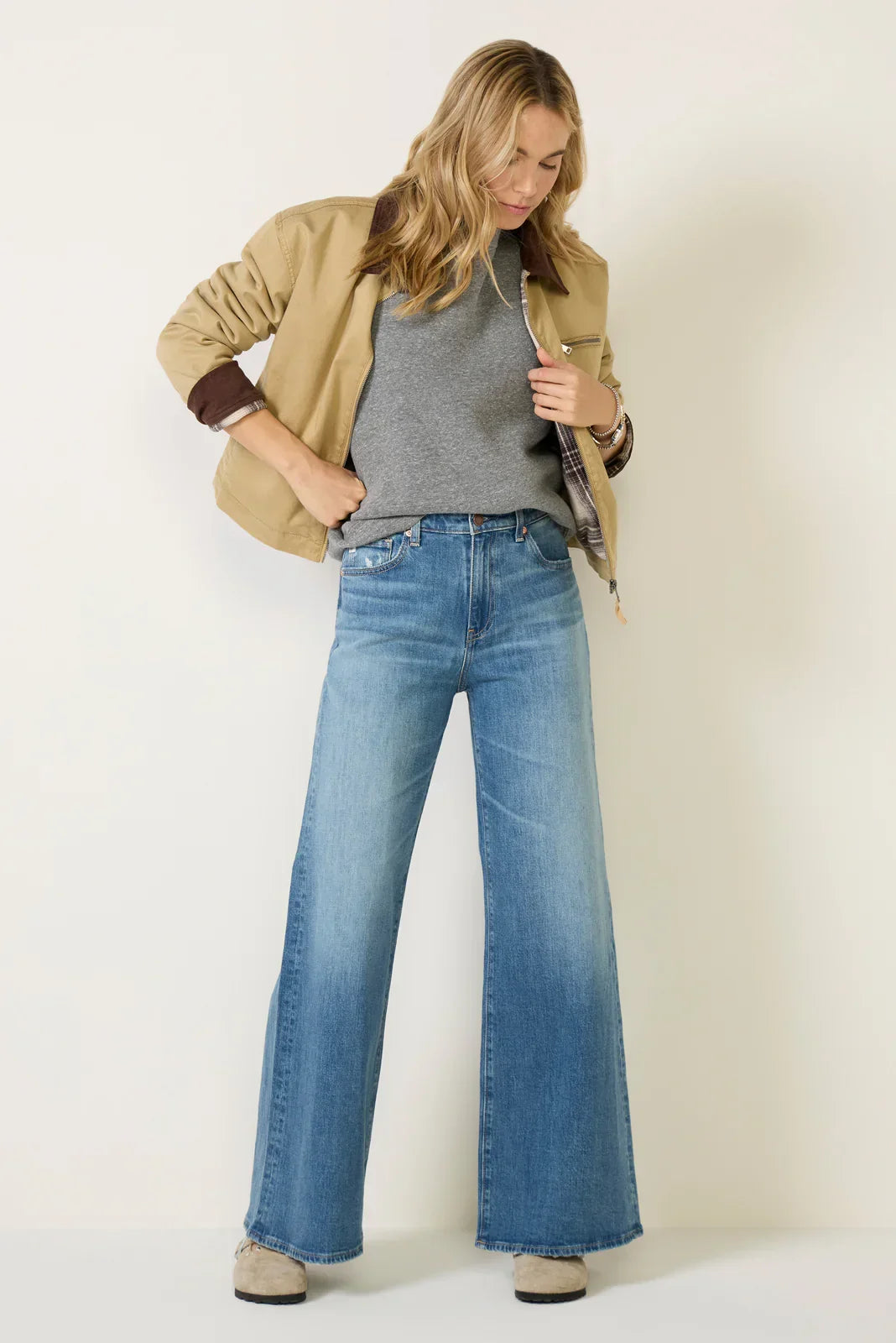 Saige Wide Leg 31 Jean