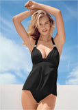 Goddess Push Up Tankini Top Black Beauty