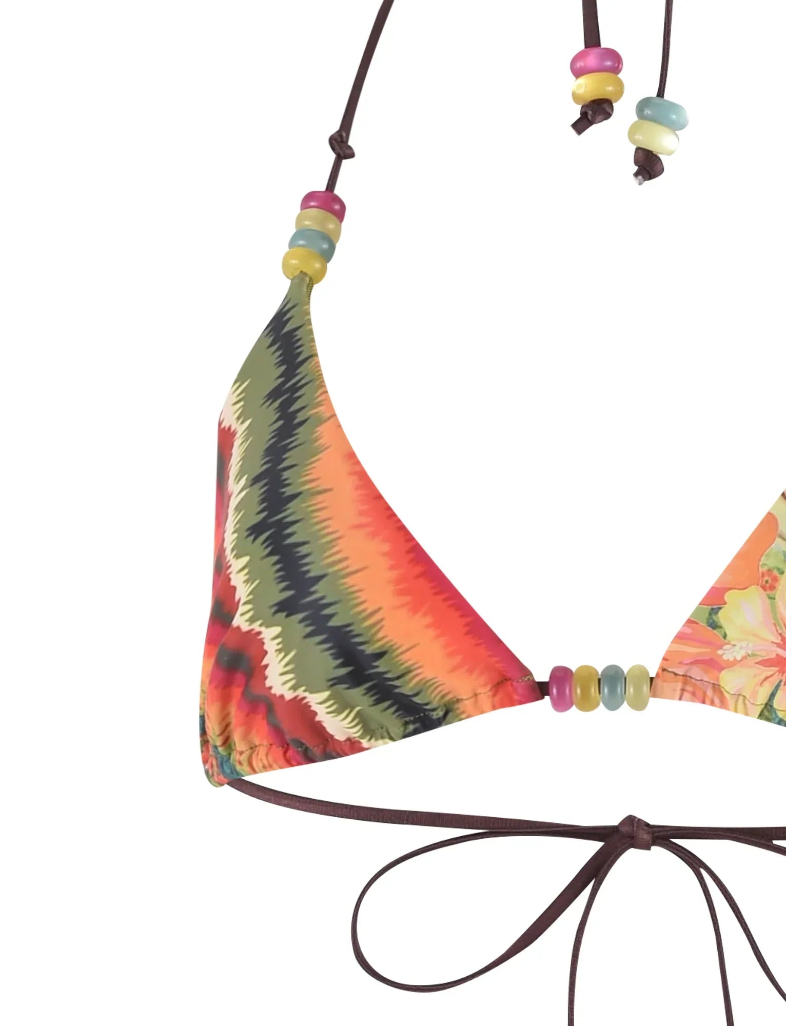 FINLEA BIKINI TOP MULTI TROPICAL FLORAL