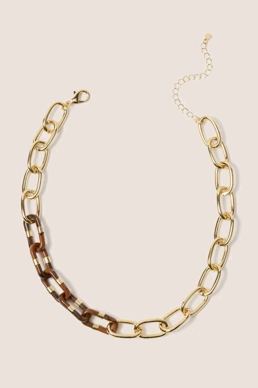 Gia Resin Link Necklace