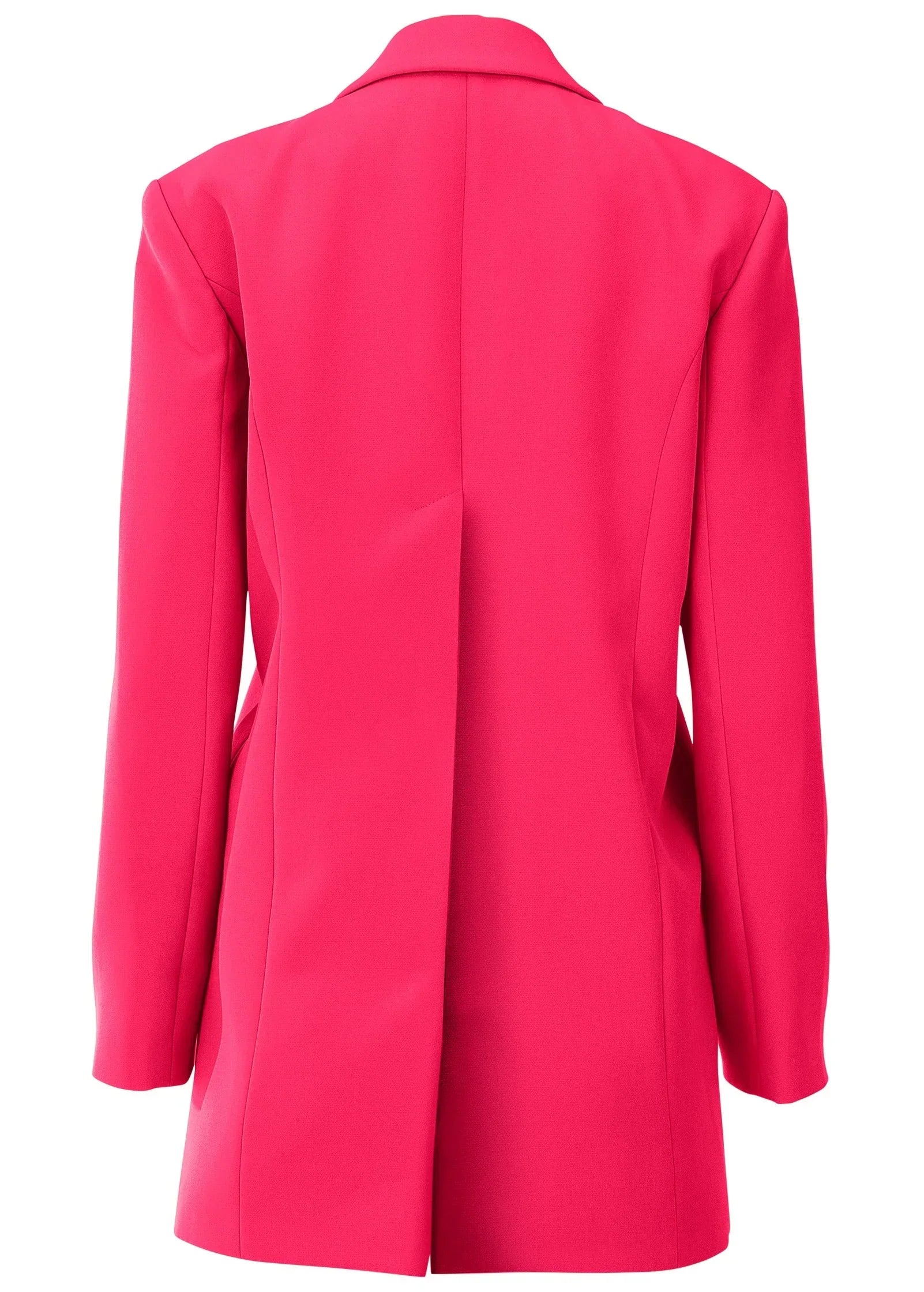 Oversized Blazer Dark Pink