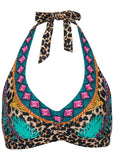 Heavenly Halter Top Jungle Beauty