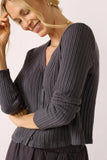 Variegated Stripe Cardigan