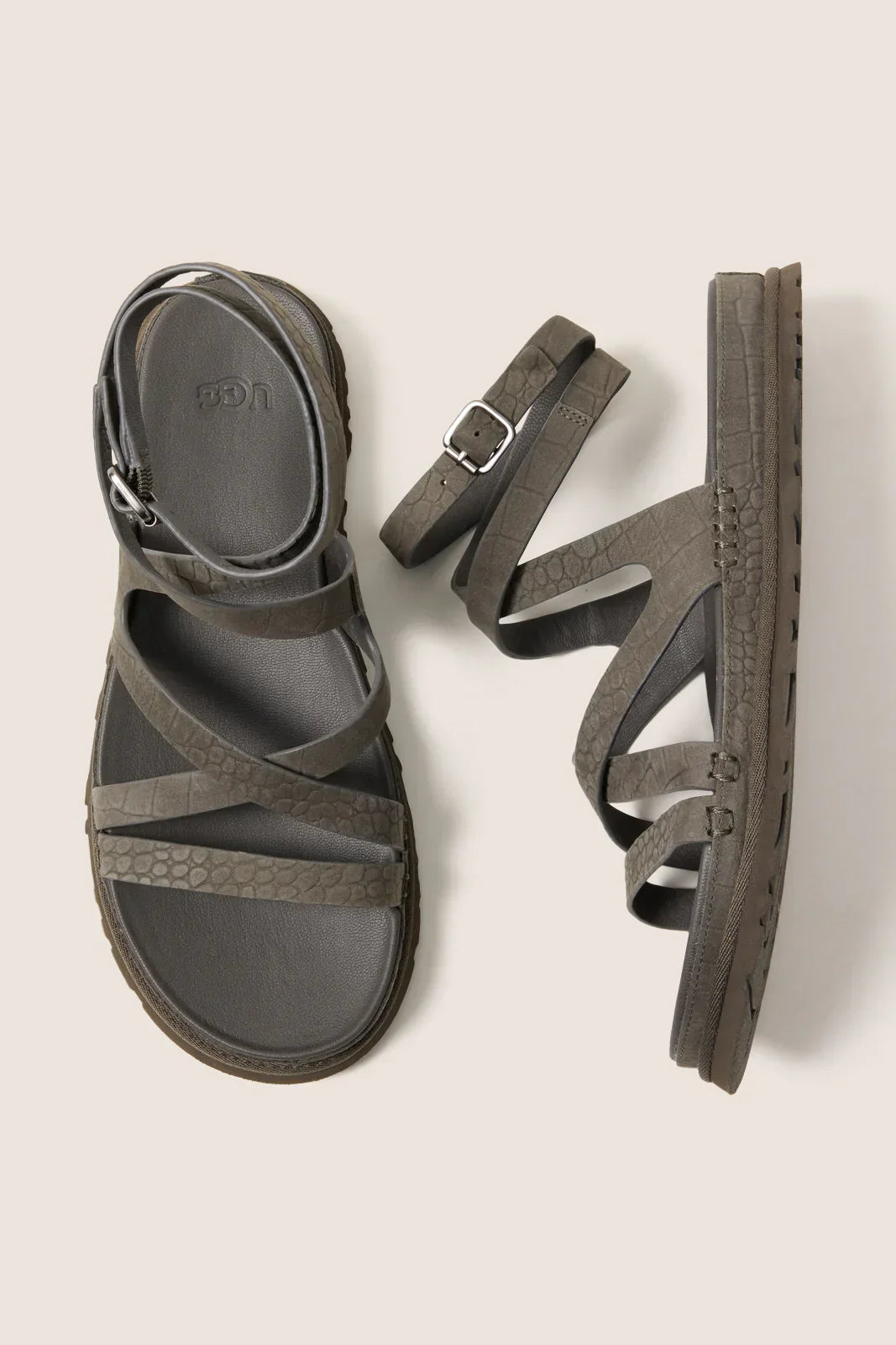 Goldgengaze Embossed Ankle Wrap