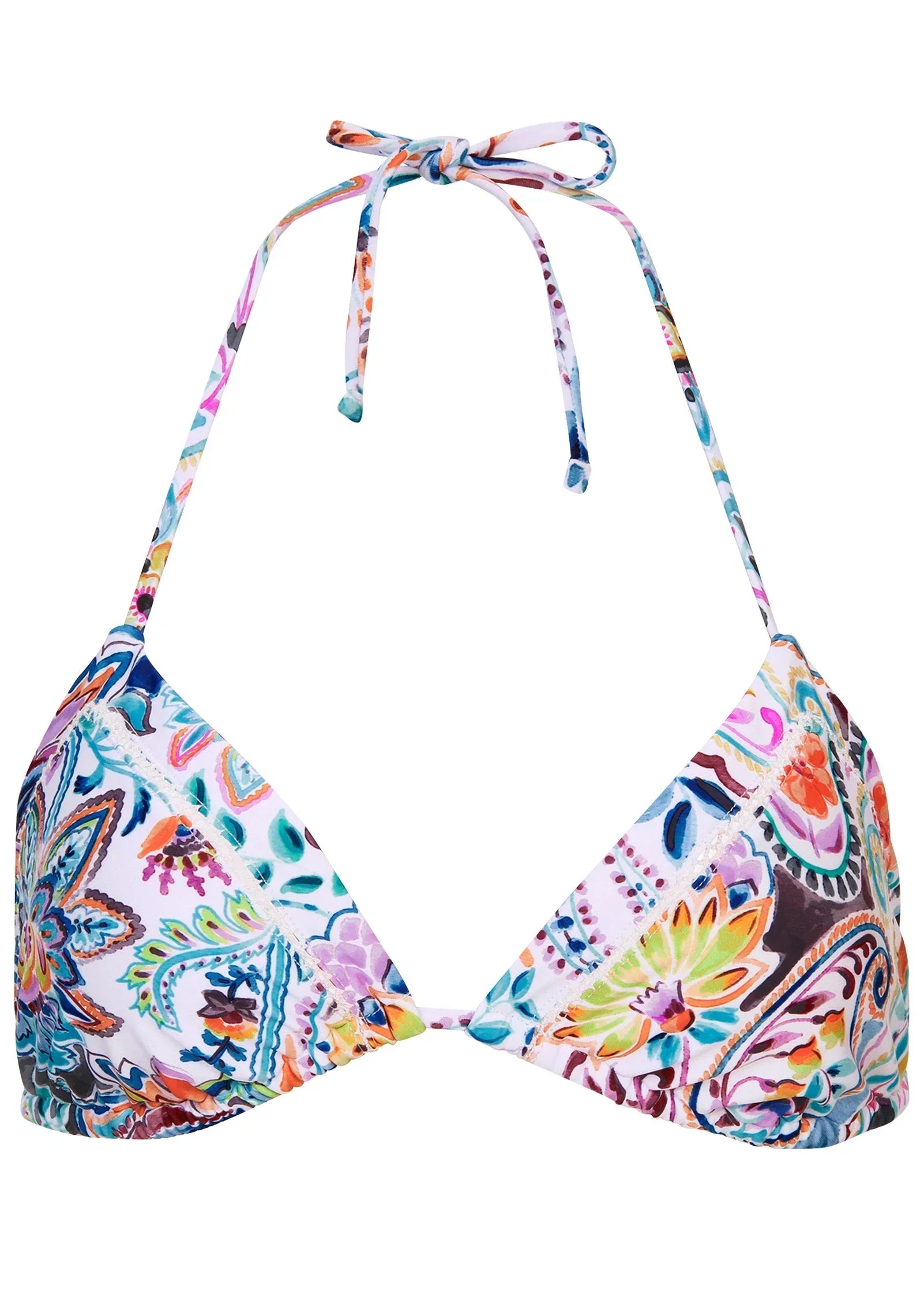 Hamptons Diamond Stitch Triangle Top Fiesta Floral