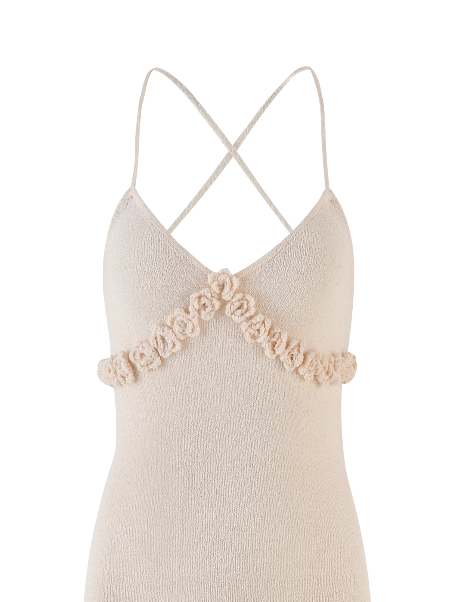 LAVELLE MAXI DRESS WHITE CREAM CREAM