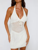 DELTA MINI DRESS WHITE