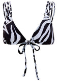 Strappy Triangle Bikini Top Ocean Bliss