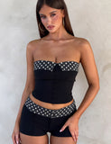 KITTIE 20 BUSTIER BLACK