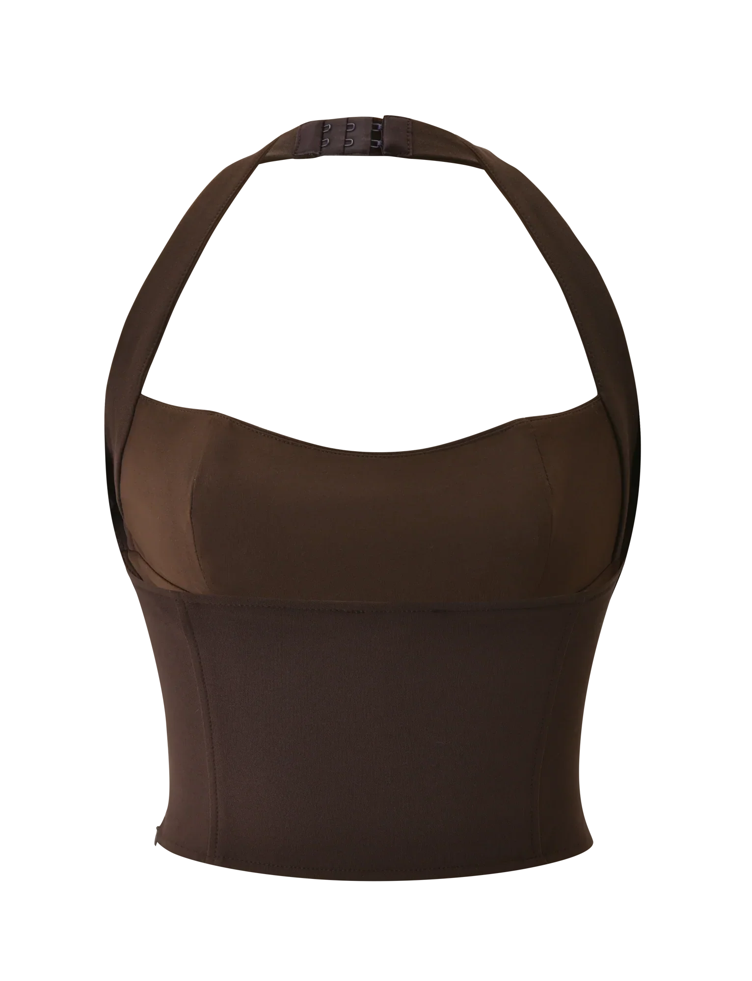 KITTIE BUCKLE TOP CHOCOLATE