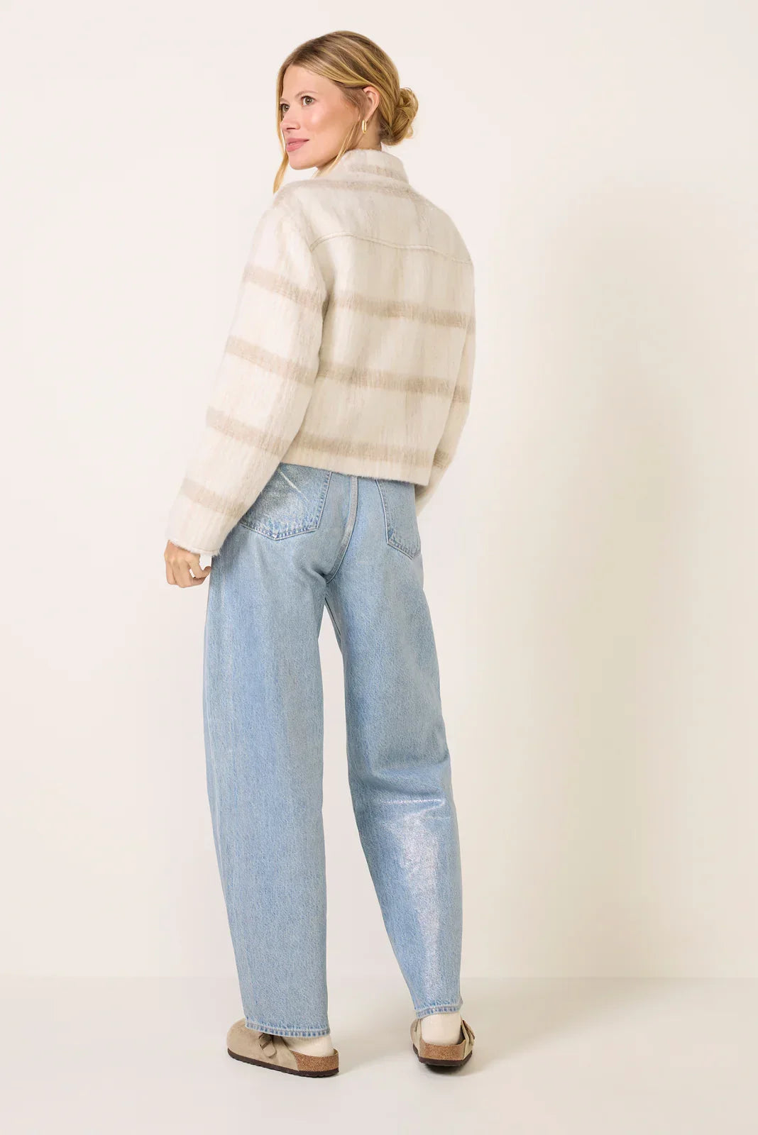 Wes Sparkle Barrel Jean
