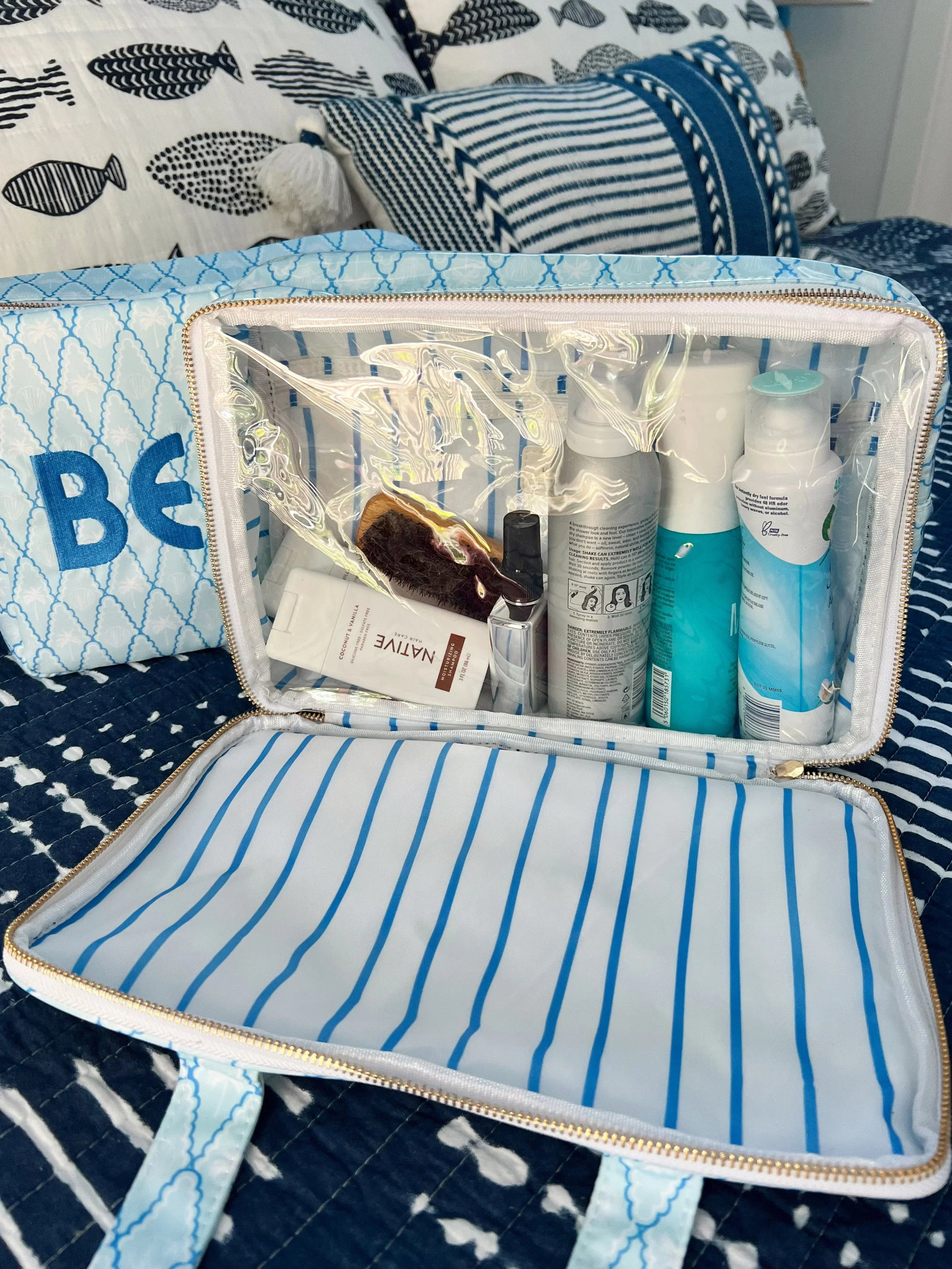 KenzKustomz Clear Coat Toiletry Case