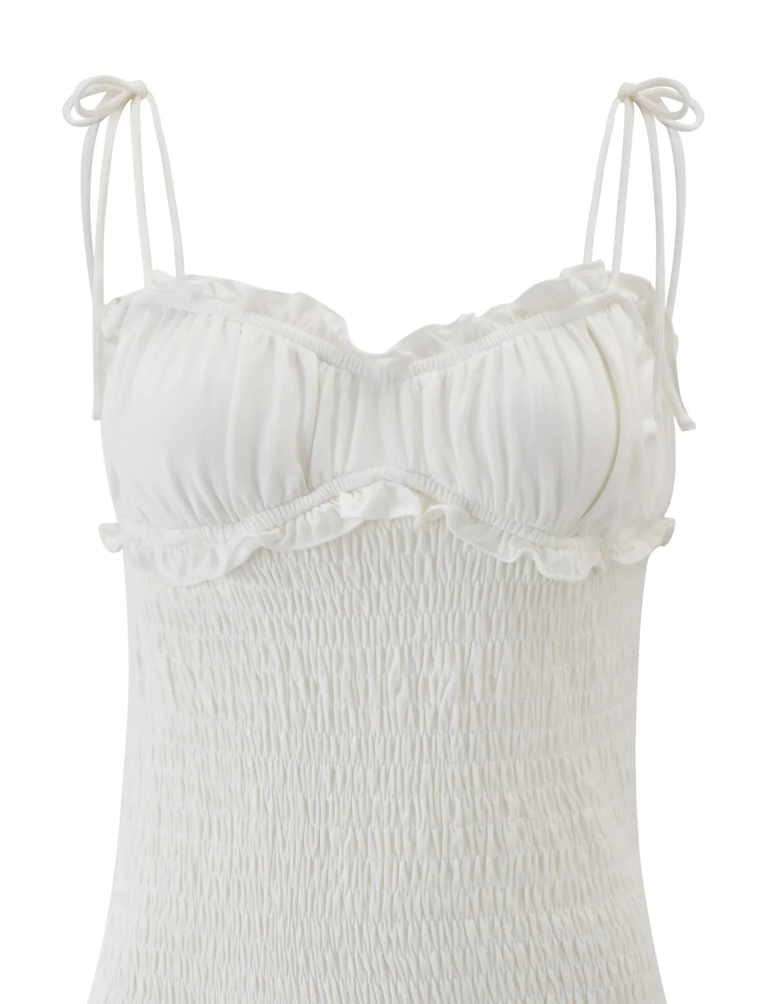 SAFIRA MINI DRESS WHITE