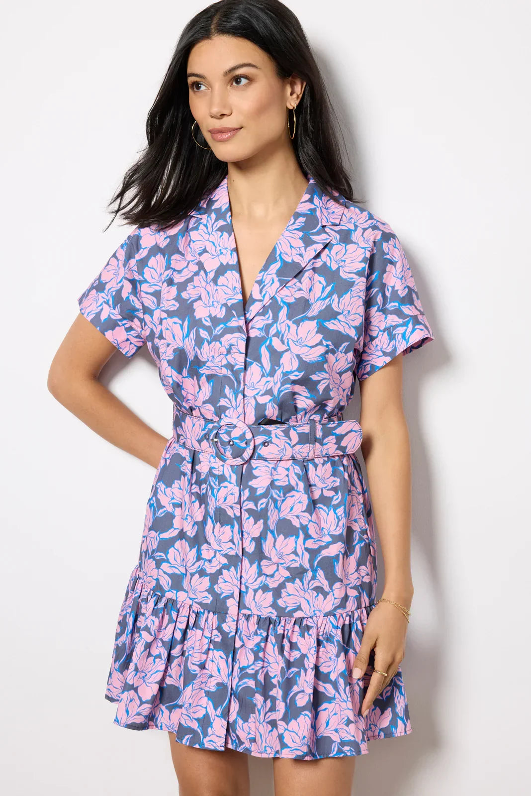 Peach Mini Dress
