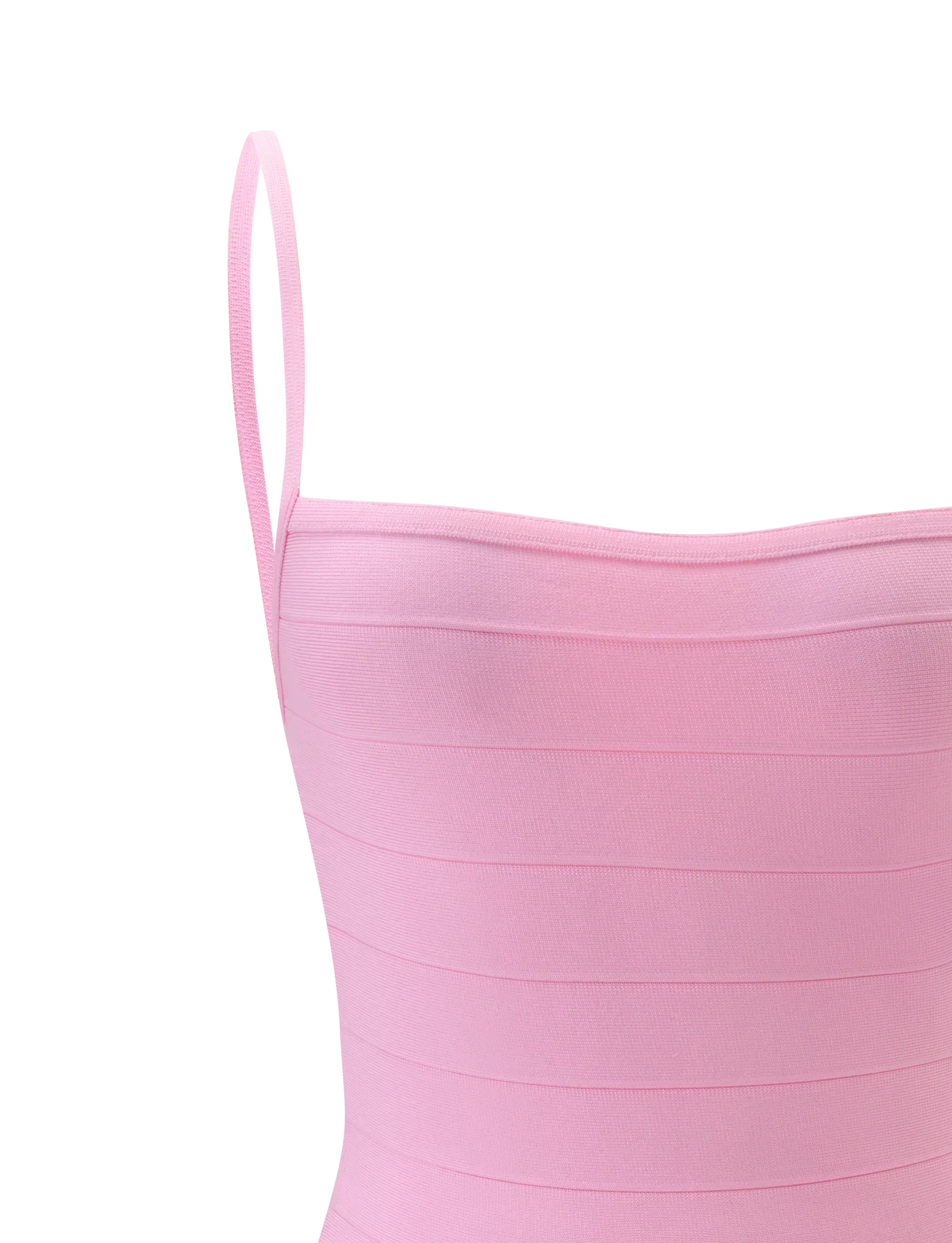 MIDORI BANDAGE DRESS BABY PINK