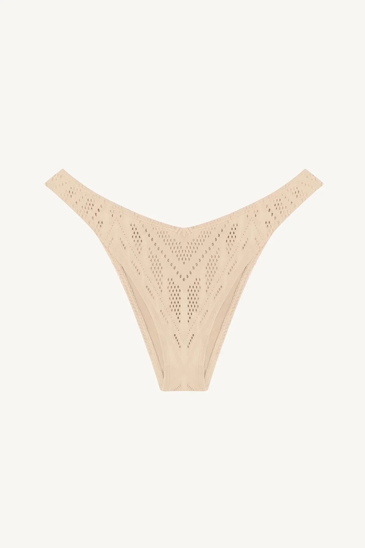 Isla Bottom Natural Calico Crochet