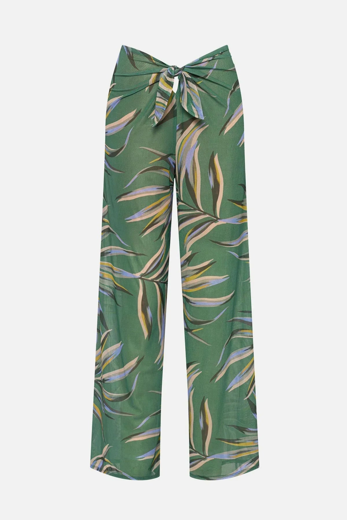Riley Sarong Pant Coastal Leaves
