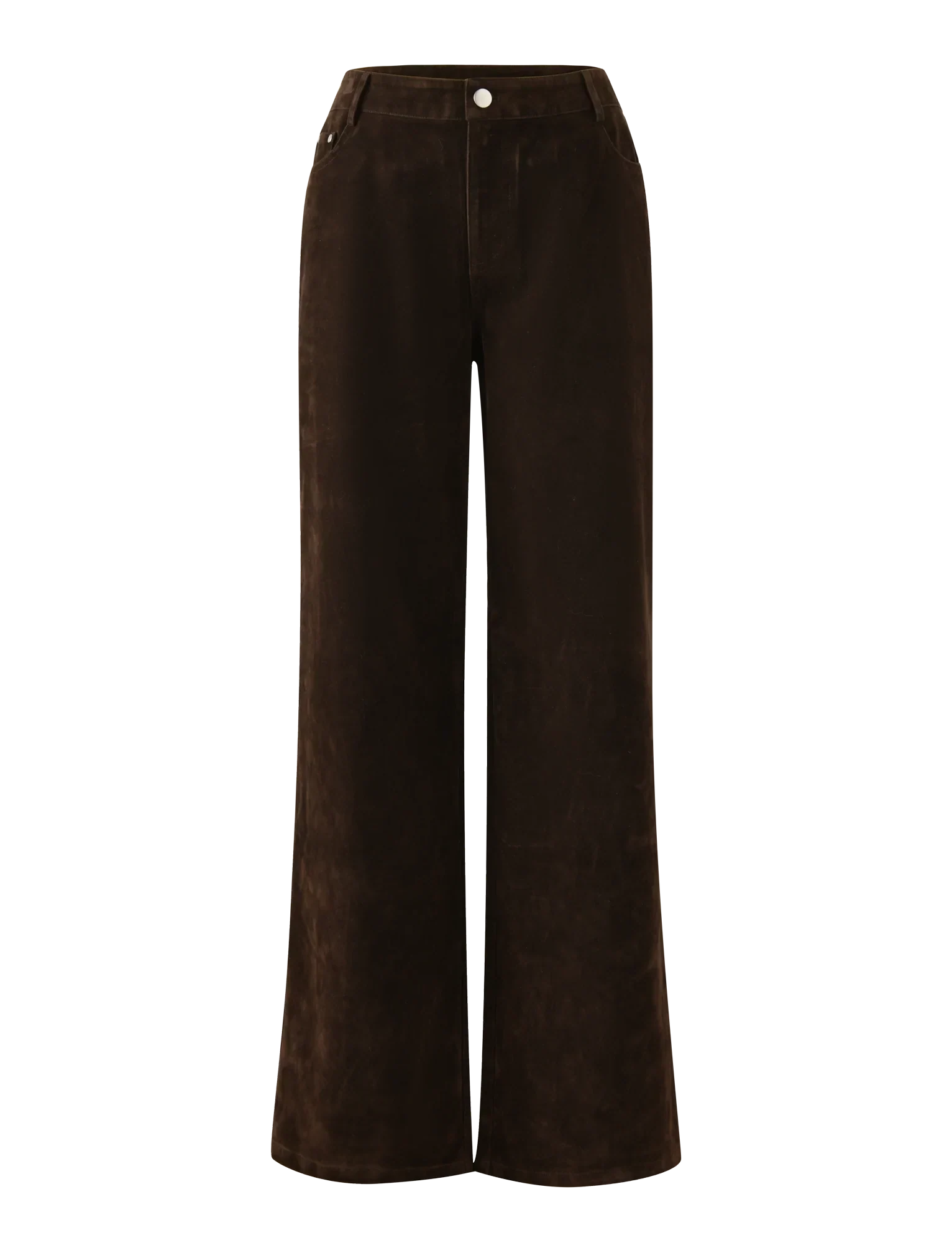 CAMELLIA PANT CHOCOLATE SUEDE