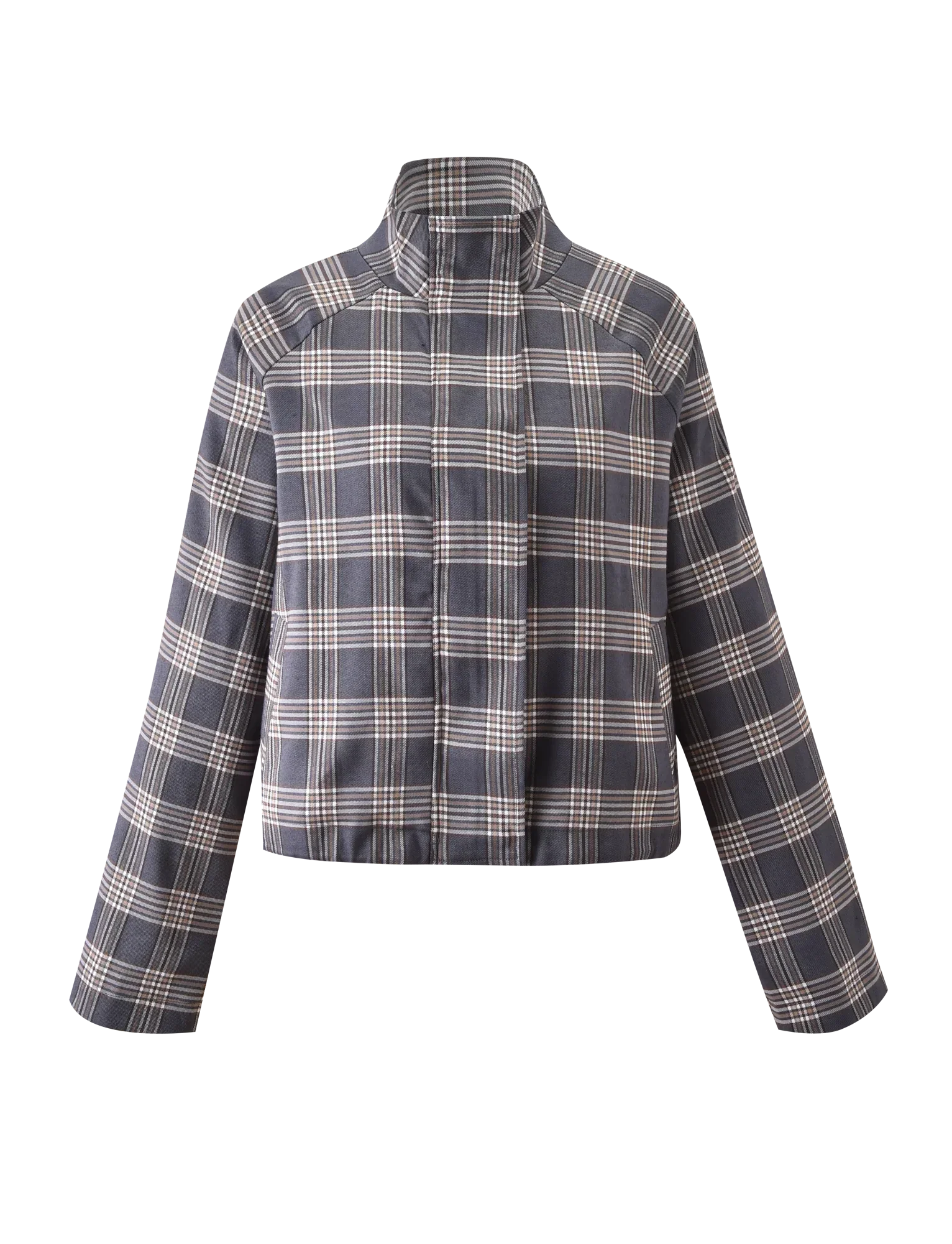 LENNEX JACKET GREY CHECK