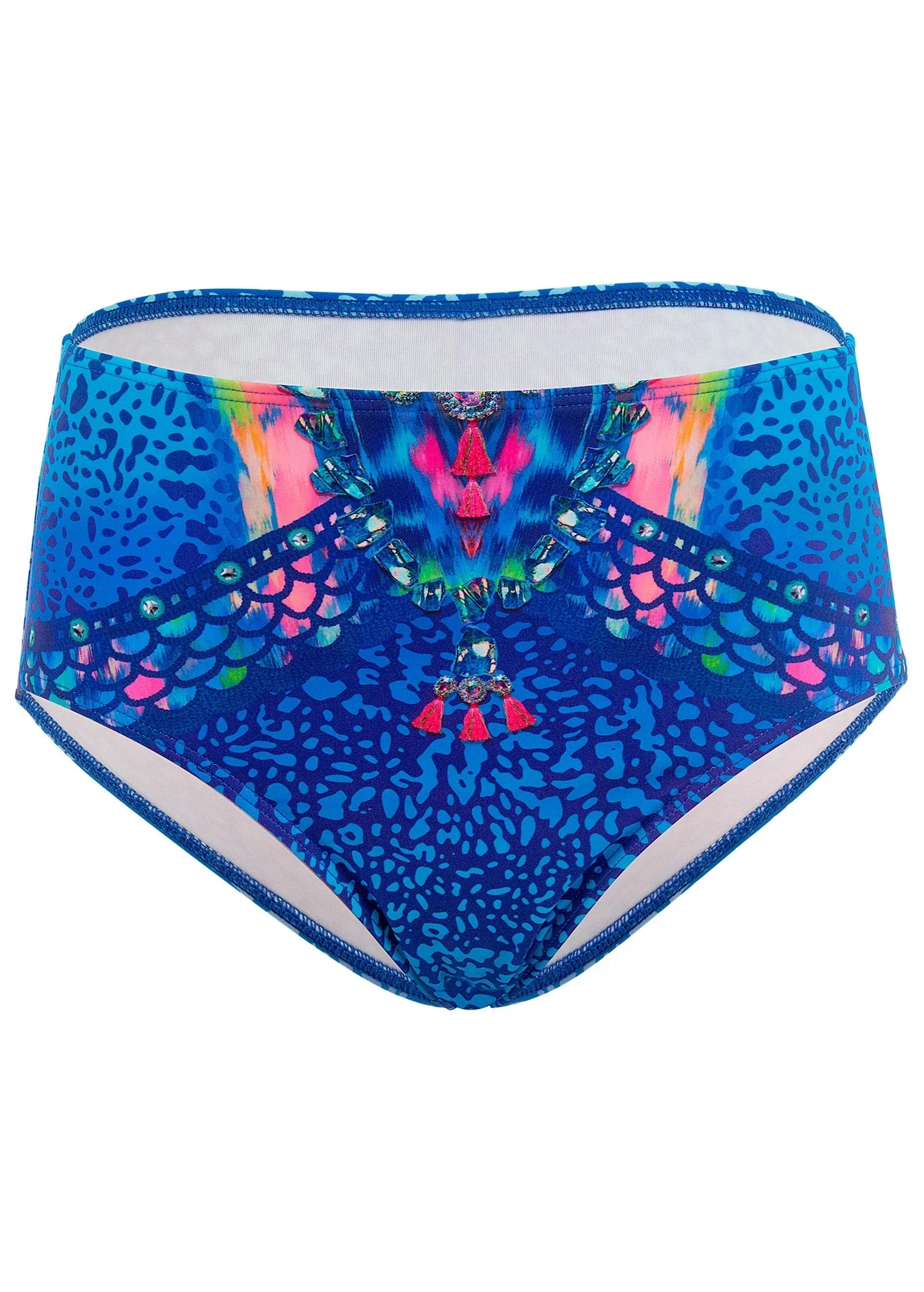 High Waist Bikini Bottom Timeless Treasure