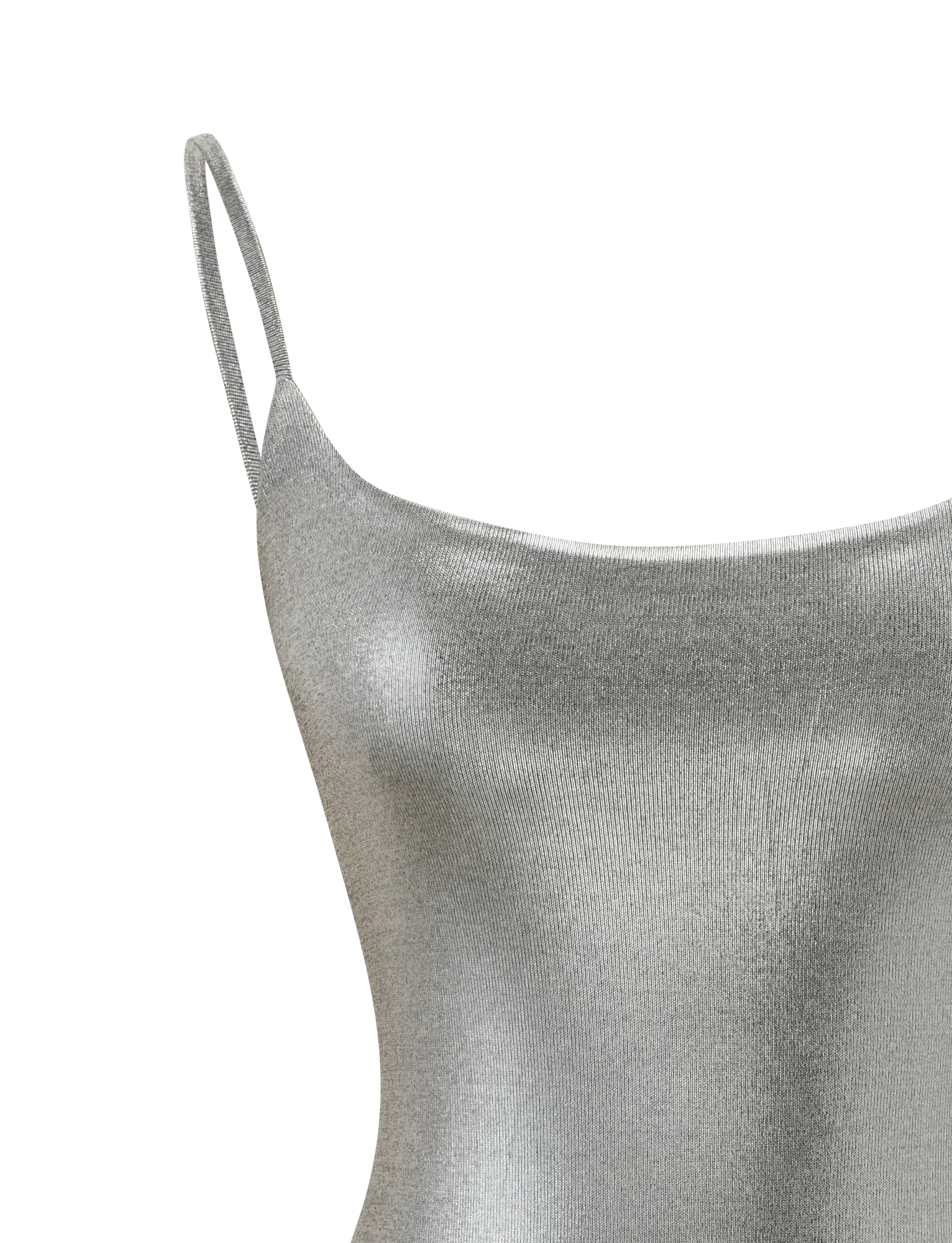 MINERVA MINI DRESS 20 LIQUID SILVER