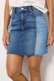 Reworked Denim Skirt
