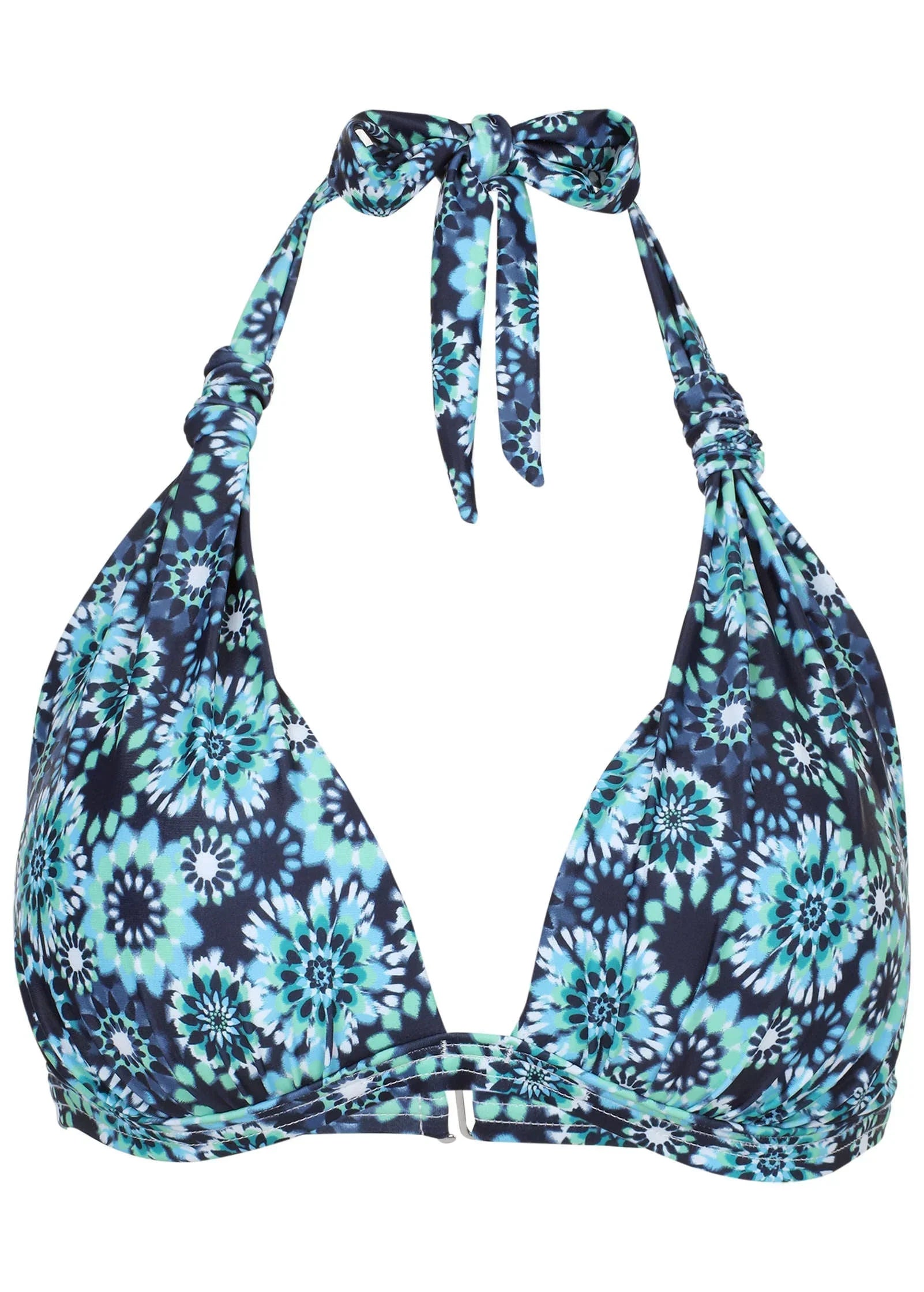 Goddess Push Up Halter Top Cool Kaleidoscope