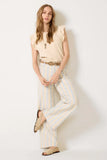 Maker Wide Leg Stripe Pant