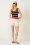 Joelle Stretch Linen Short