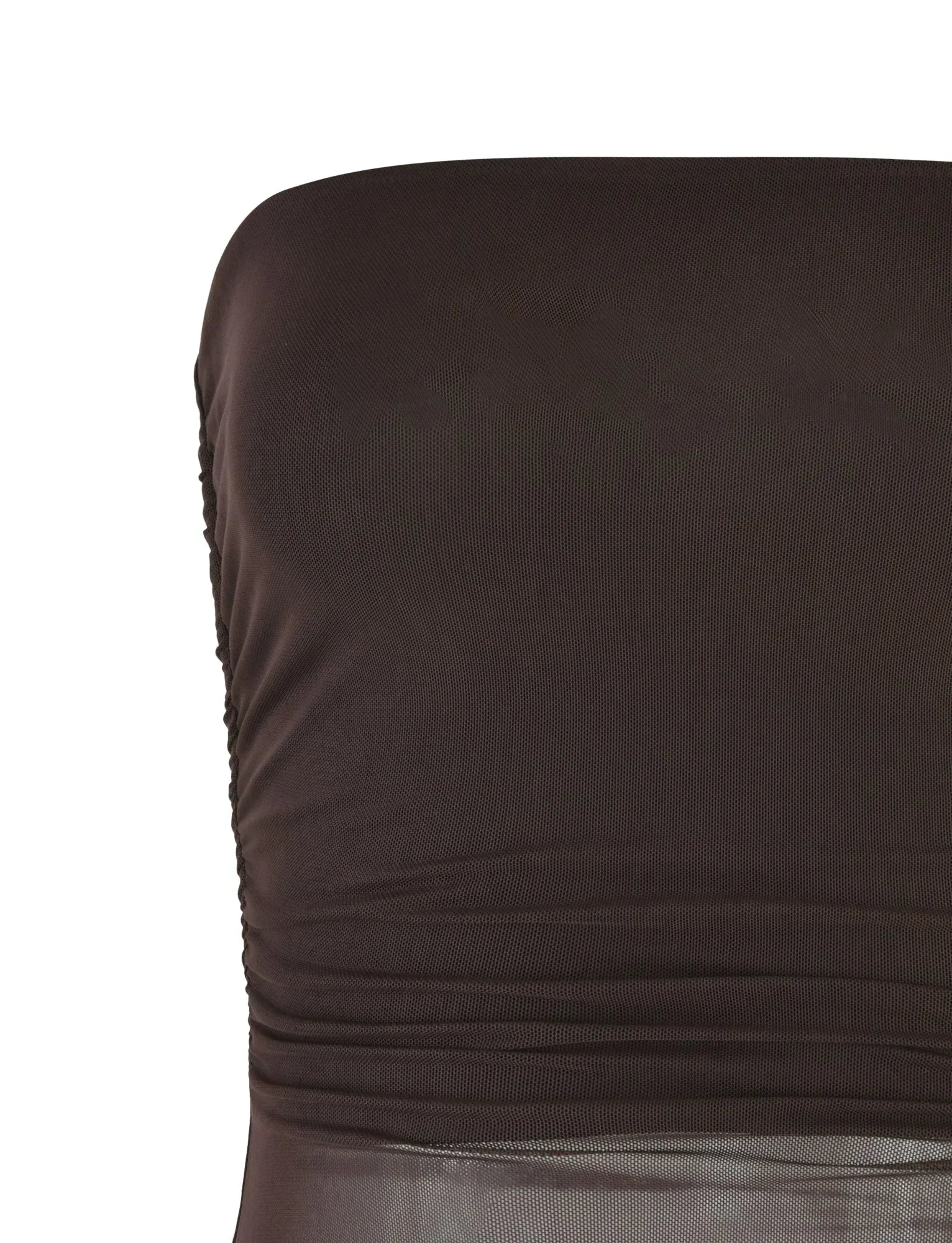 HARRIETT TUBE TOP BROWN CHOCOLATE