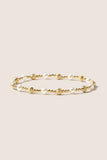 Dignity Sincerity Gold 4mm Bracelet