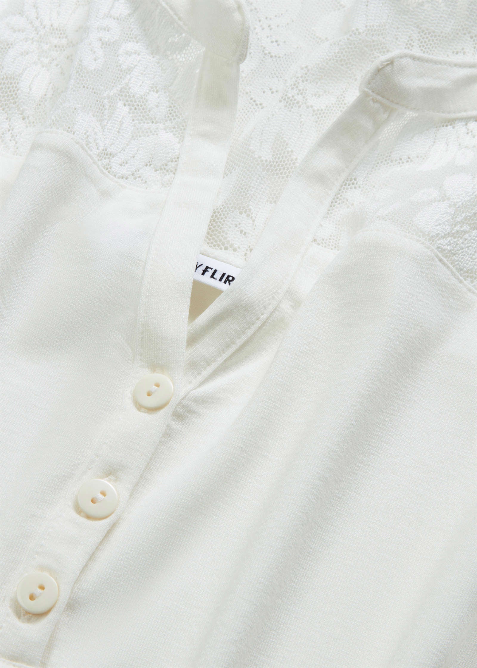 Henley Shirt Ivory