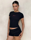 SAPHIRA TEE BLACK