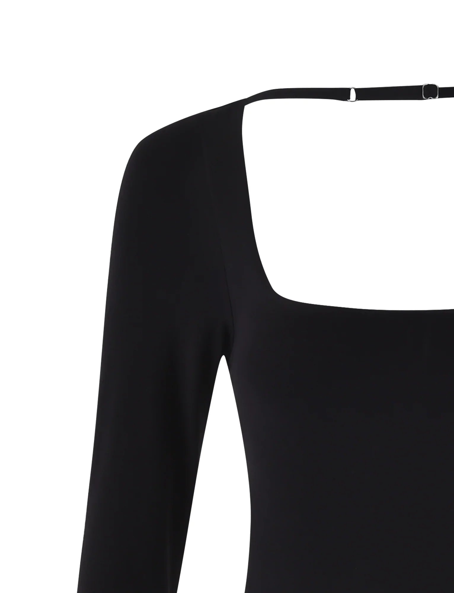 MINERVA LONG SLEEVE BODYSUIT BLACK
