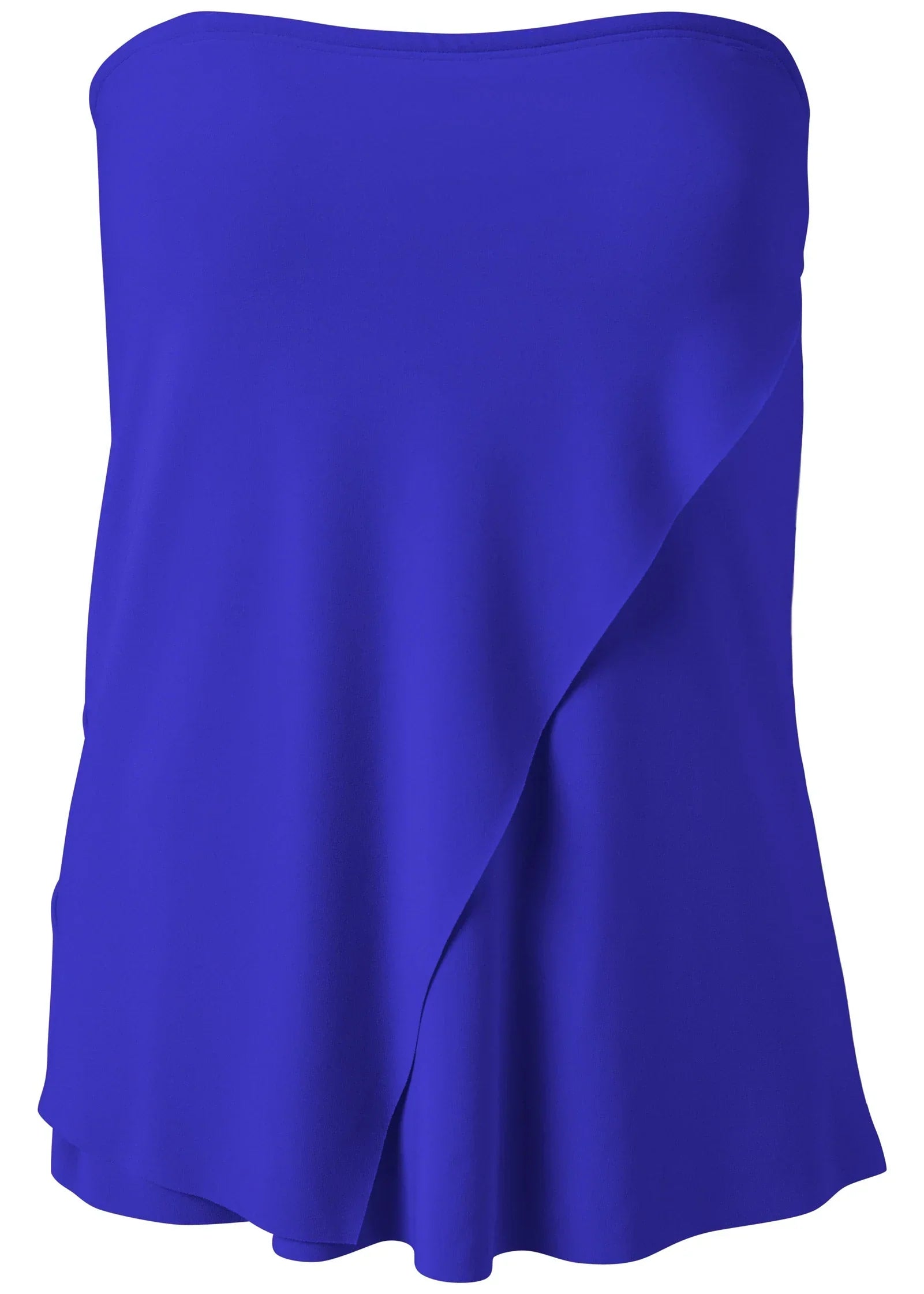 Classic Bandeau Tankini Top Royal