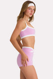 Soft Active Shorts in Sweet Pink