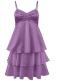 Tiered Sweetheart Mini Purple