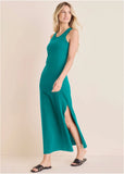 Tank Maxi Dress Tropical Green