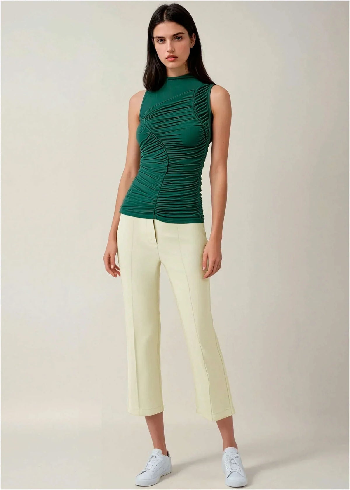 Chino Capri Cream