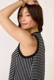 Charlie Scoop Neck Knit Mini Dress