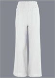 Slit Cover Up Pants White