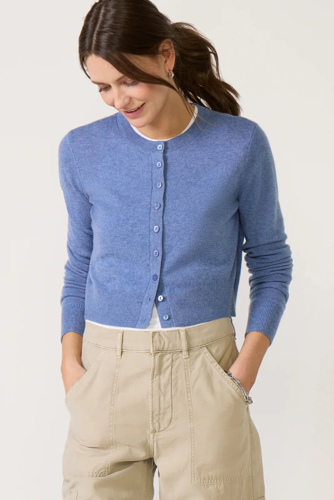 The Cropped Rebecca Cardigan