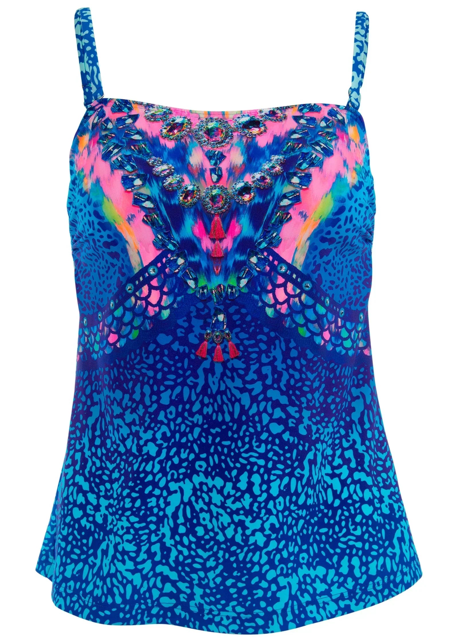 San Juan Bandeau Tankini Top Timeless Treasure