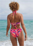 Laguna Wrap Underwire Top Tropical Jungle