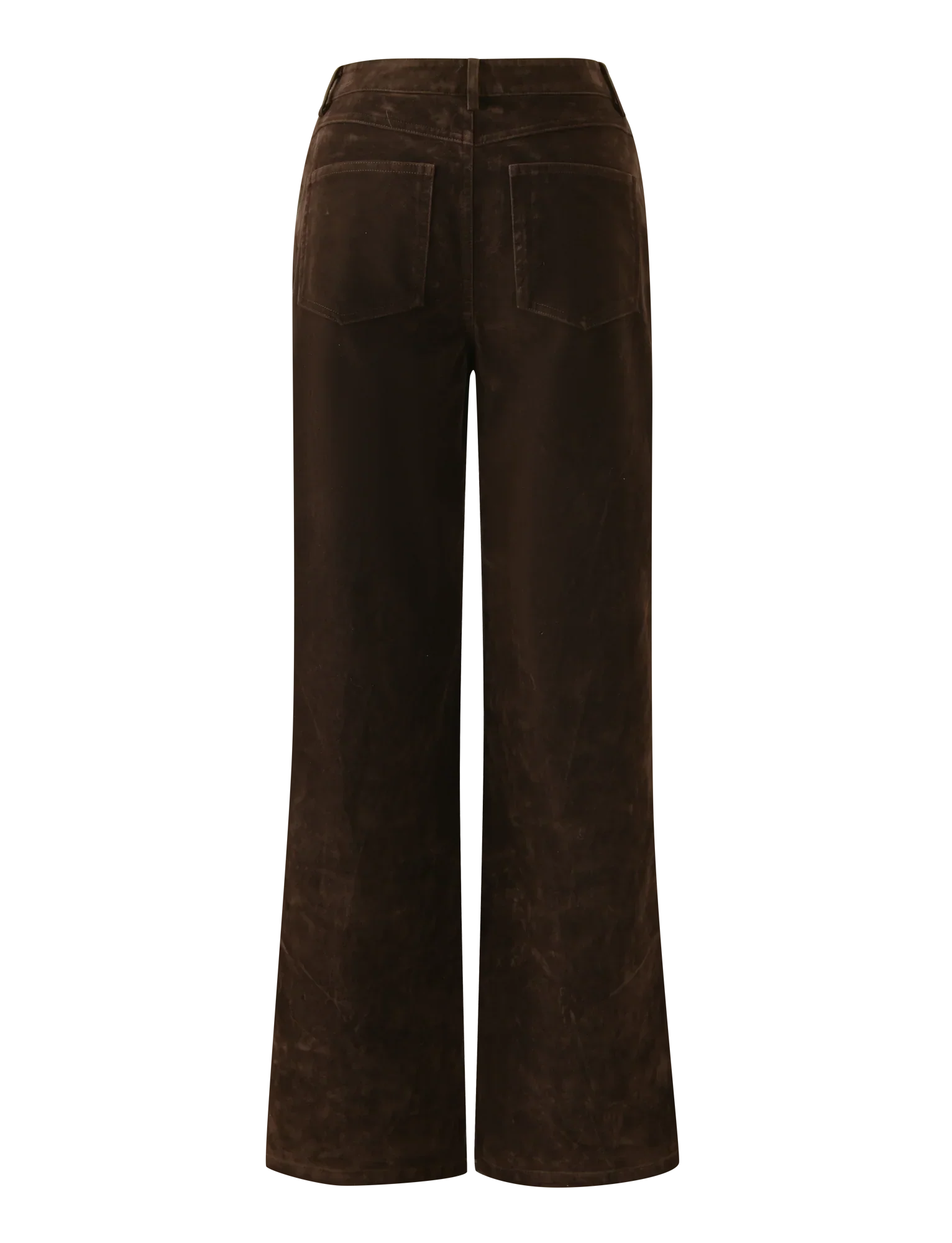 CAMELLIA PANT CHOCOLATE SUEDE