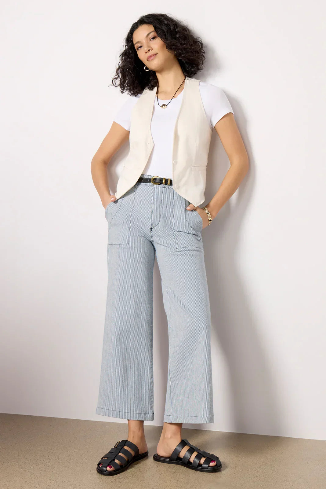 Seamed Vest