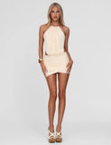EVANNA MINI DRESS IVORY