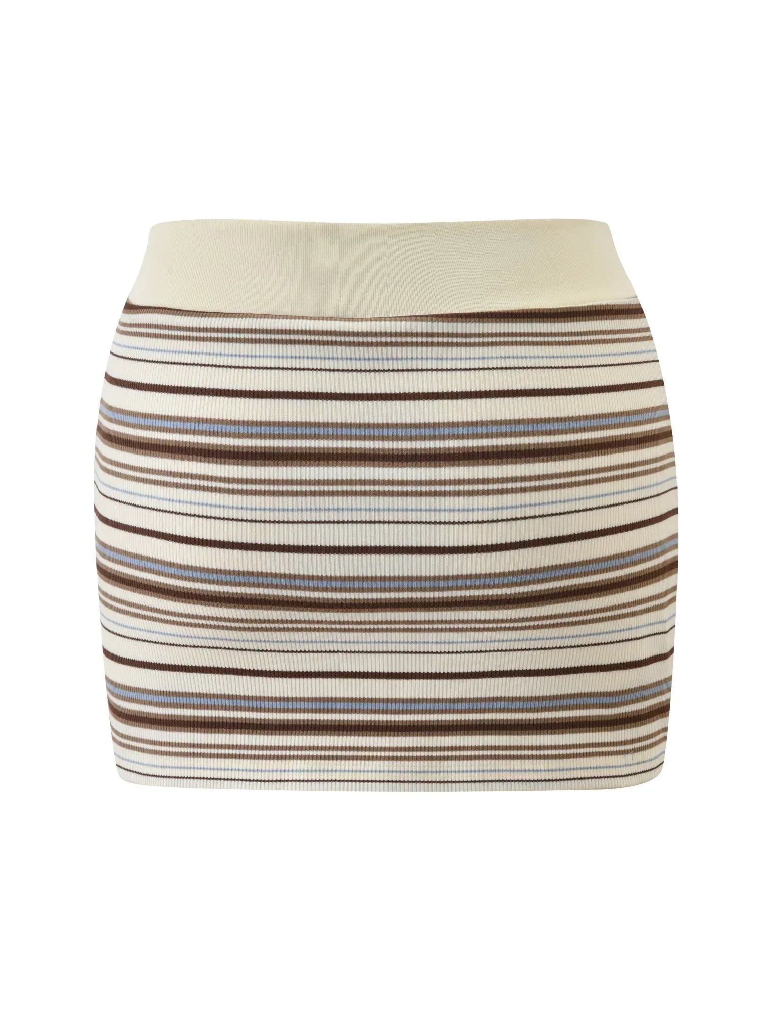 KAYDIN SKORT CREAM STRIPE
